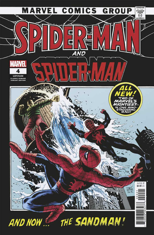 Spider-Man #4 Cassaday Classic Homage Variant