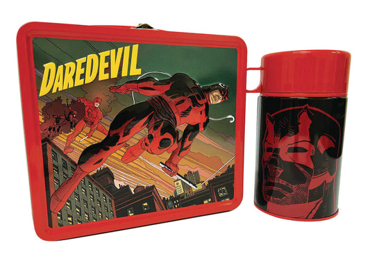 Tin Titans Marvel Daredevil Previews Exclusive Lunchbox & Bev Container