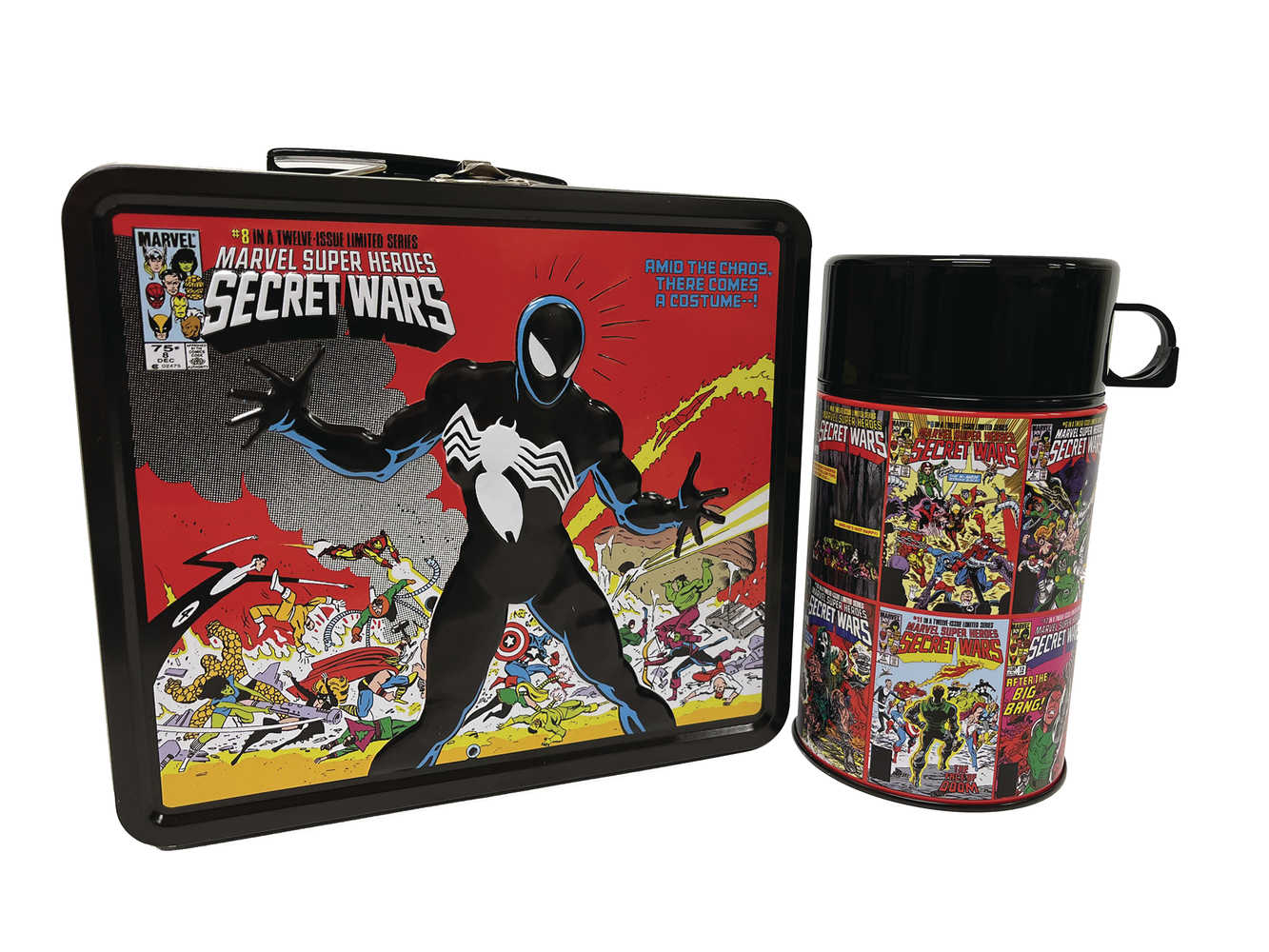 Tin Titans Marvel Secret Wars Previews Exclusive Lunchbox & Thermos