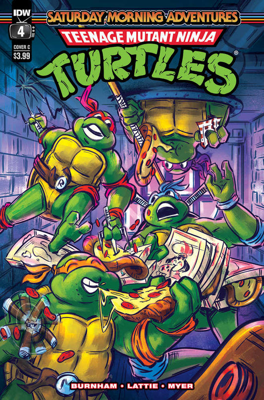 Teenage Mutant Ninja Turtles Saturday Morning Adventures #4 Cover C Brenda Chi