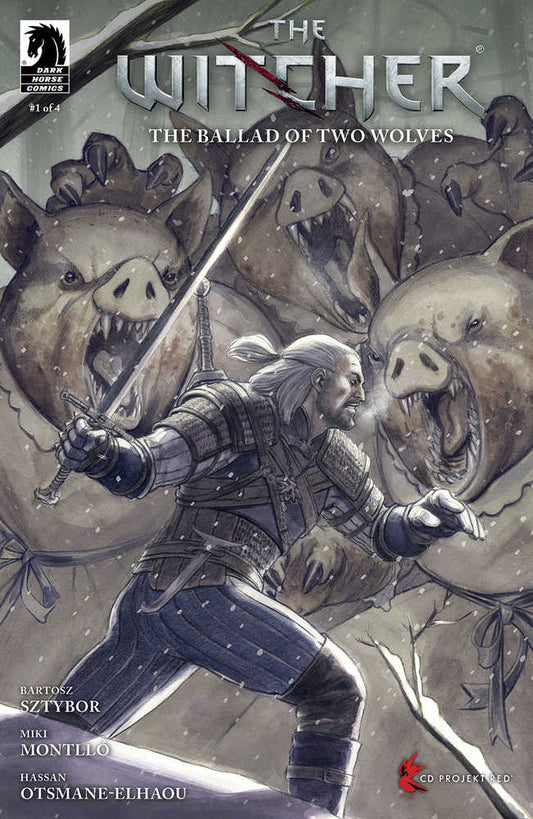 Witcher The Ballad Of Two Wolves #1 (Of 4) Cover D Lopez