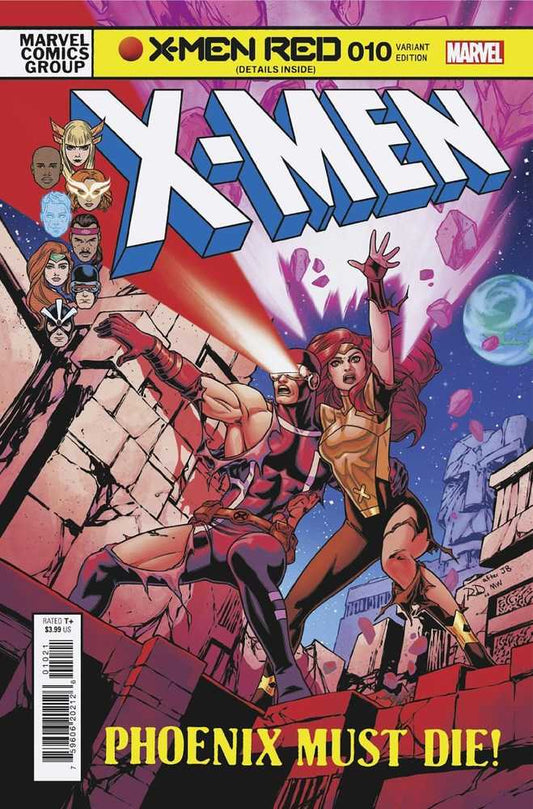 X-Men Red #10 Dauterman Classic Homage Variant