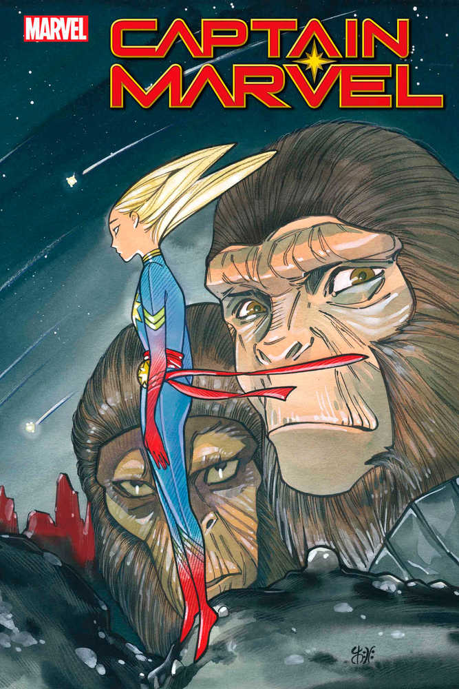 Captain Marvel #46 Momoko Planet Of The Apes Variant