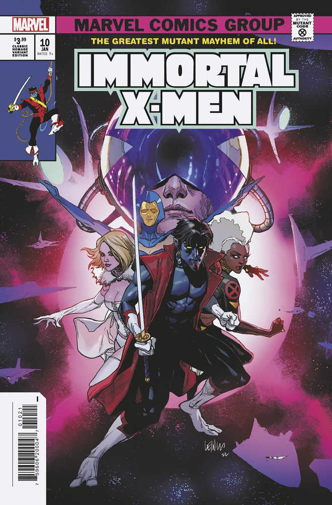 Immortal X-Men #10 Yu Classic Homage Variant