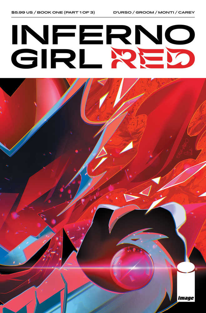 Inferno Girl Red Book One #1 (Of 3) Cover A Durso & Monti