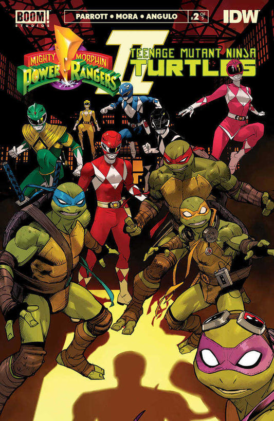 Mmpr Teenage Mutant Ninja Turtles II #2 (Of 5) Cover A Mora