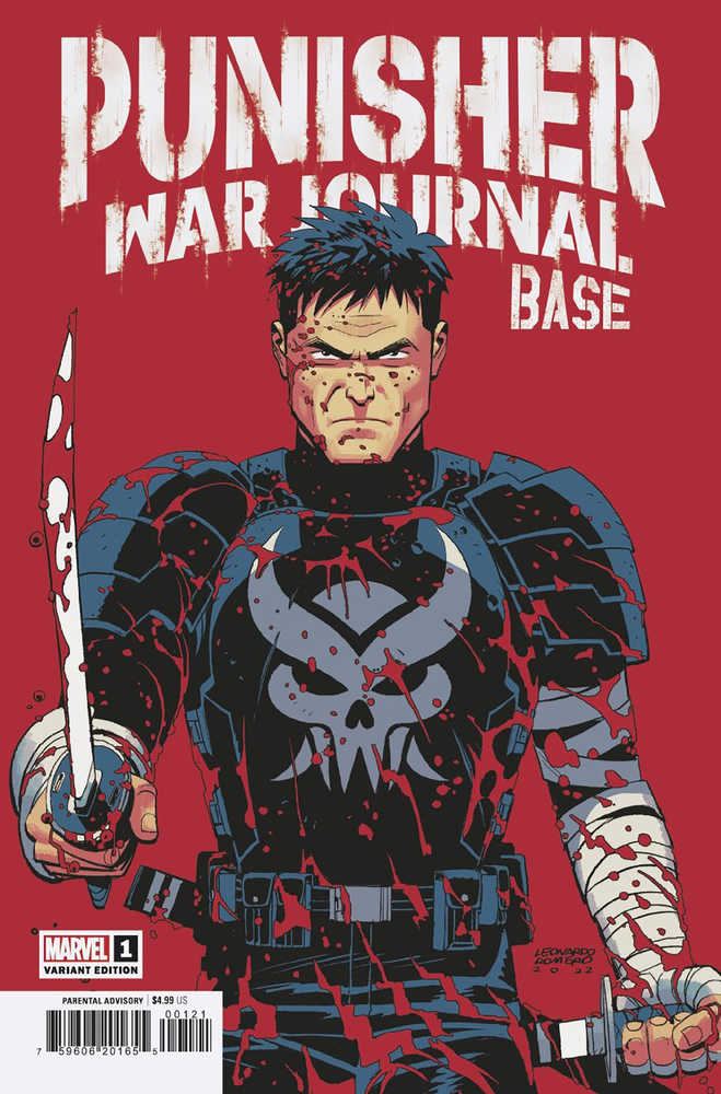 Punisher War Journal Base #1 Romero Variant