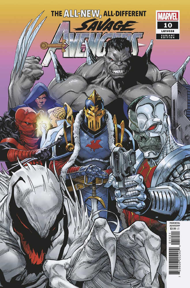 Savage Avengers #10 Shaw Variant