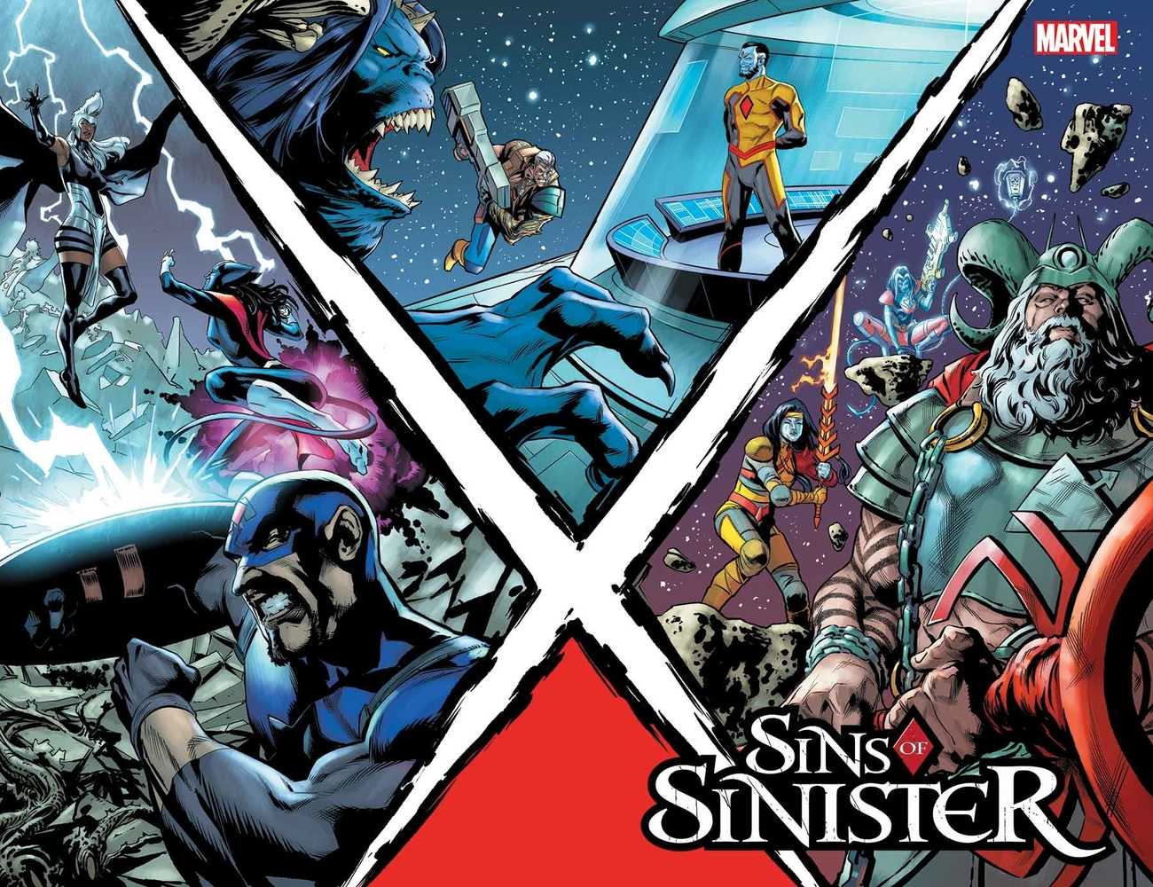 Sins Of Sinister #1 25 Copy Variant Edition Shaw Wraparound Variant