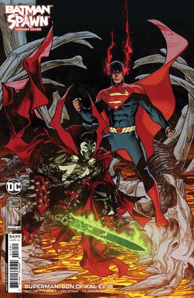Superman Son Of Kal-El #18 Cover E  Ryan Sook DC Spawn Card Stock Variant (Kal-El Returns)