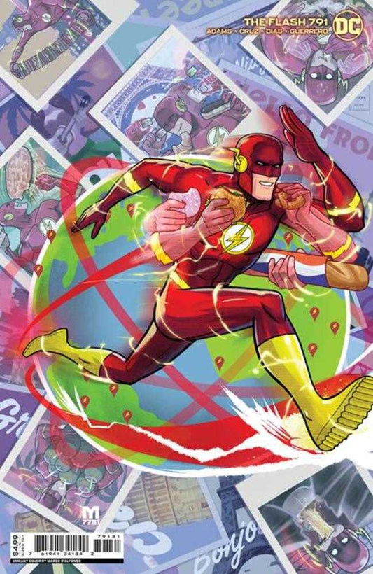Flash #791 Cover C Marco Dalfonso Card Stock Variant (One-Minute War)