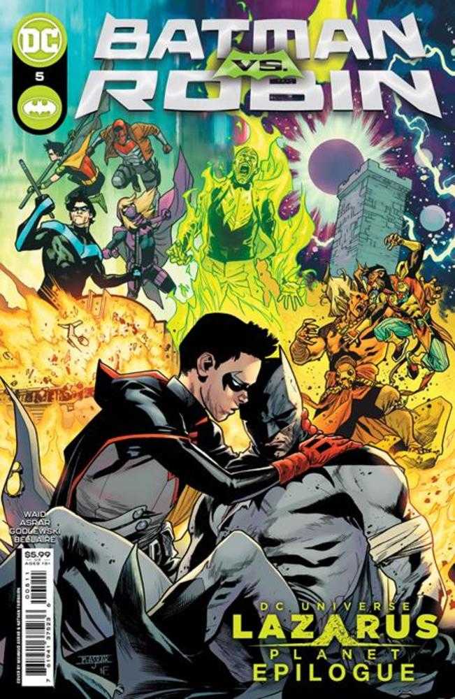 Batman vs Robin #5 (Of 5) Cover A Mahmud Asrar (Lazarus Planet)