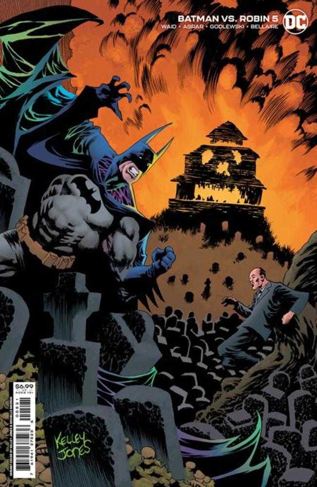 Batman vs Robin #5 (Of 5) Cover B Kelley Jones Card Stock Variant (Lazarus Planet)