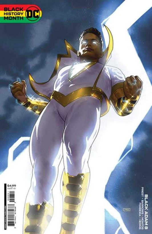 Black Adam #8 (Of 12) Cover D Taurin Clarke Black History Month Card Stock Variant