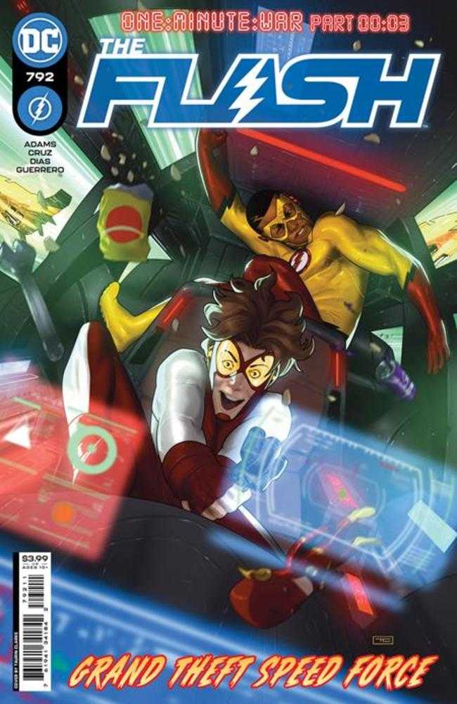 Flash #792 Cover A Taurin Clarke (One-Minute War)