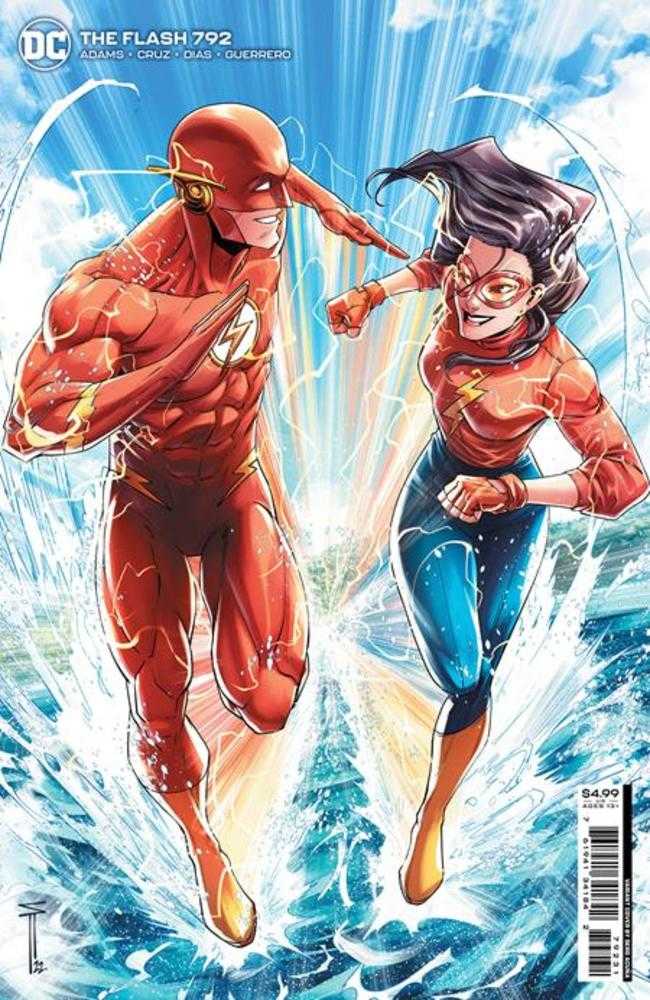 Flash #792 Cover C Serg Acuna Card Stock Variant (One-Minute War)