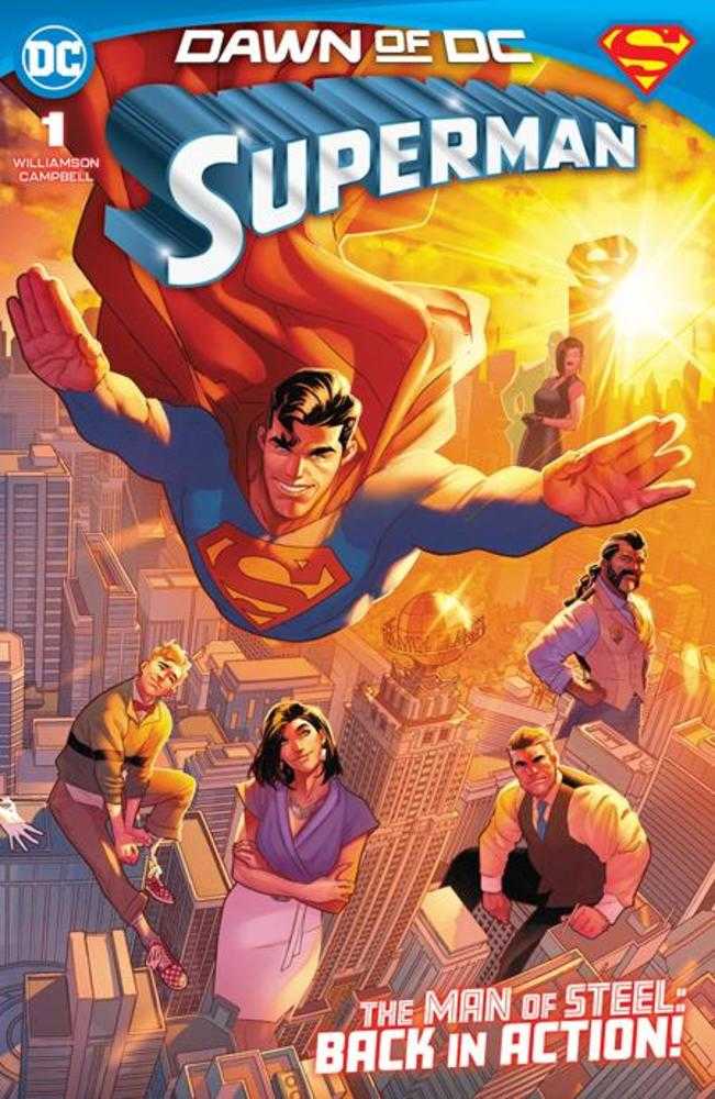 Superman #1 Cover A Jamal Campbell