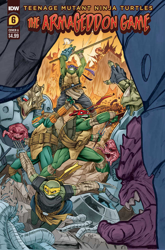 Teenage Mutant Ninja Turtles Armageddon Game #6 Cover A Federici
