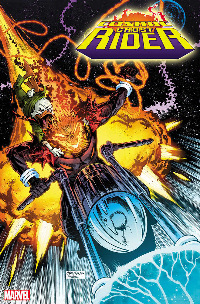 Cosmic Ghost Rider #1 Smith Howard The Duck Variant