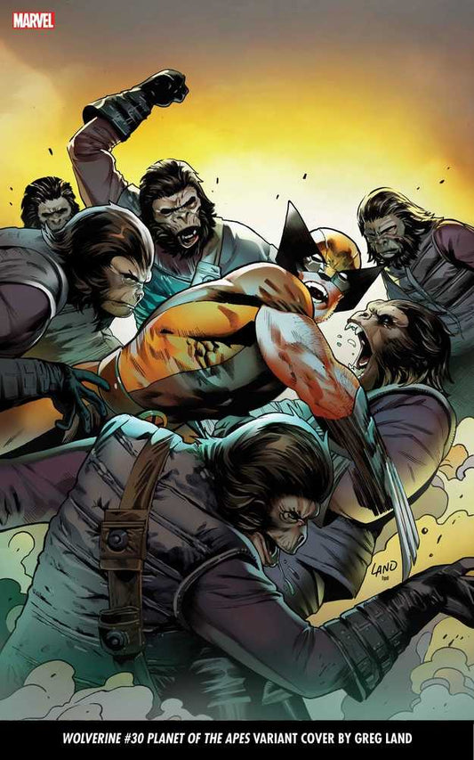 Wolverine #30 Land Planet Of Apes Variant