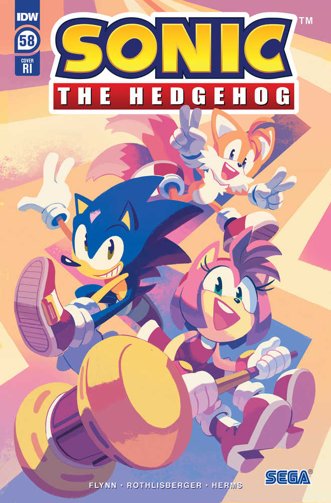 Sonic The Hedgehog #58 Cover C 10 Copy Variant Edition Fourdraine