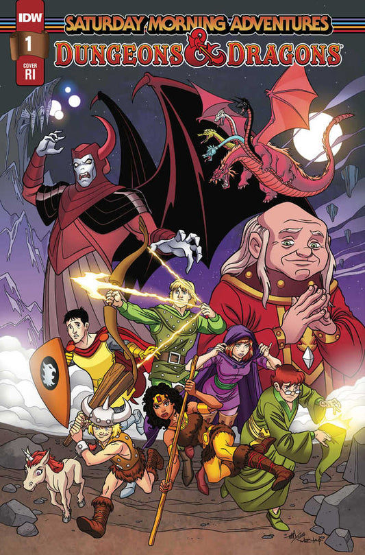 Dungeons & Dragons Saturday Morning Adventure #1 Cover C 1:10 Incentive Variant