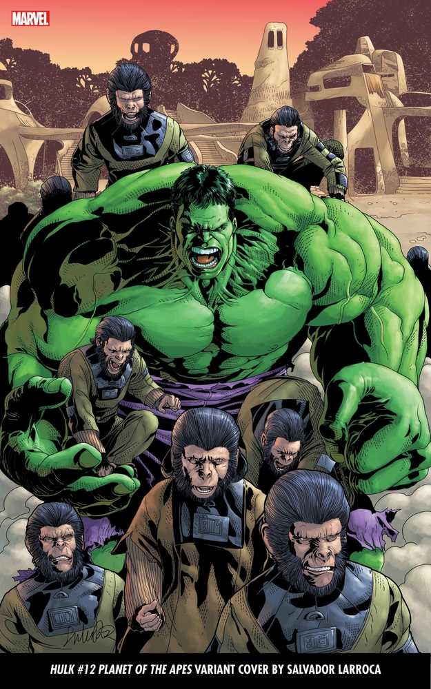 Hulk #12 Larroca Planet Of Apes Variant