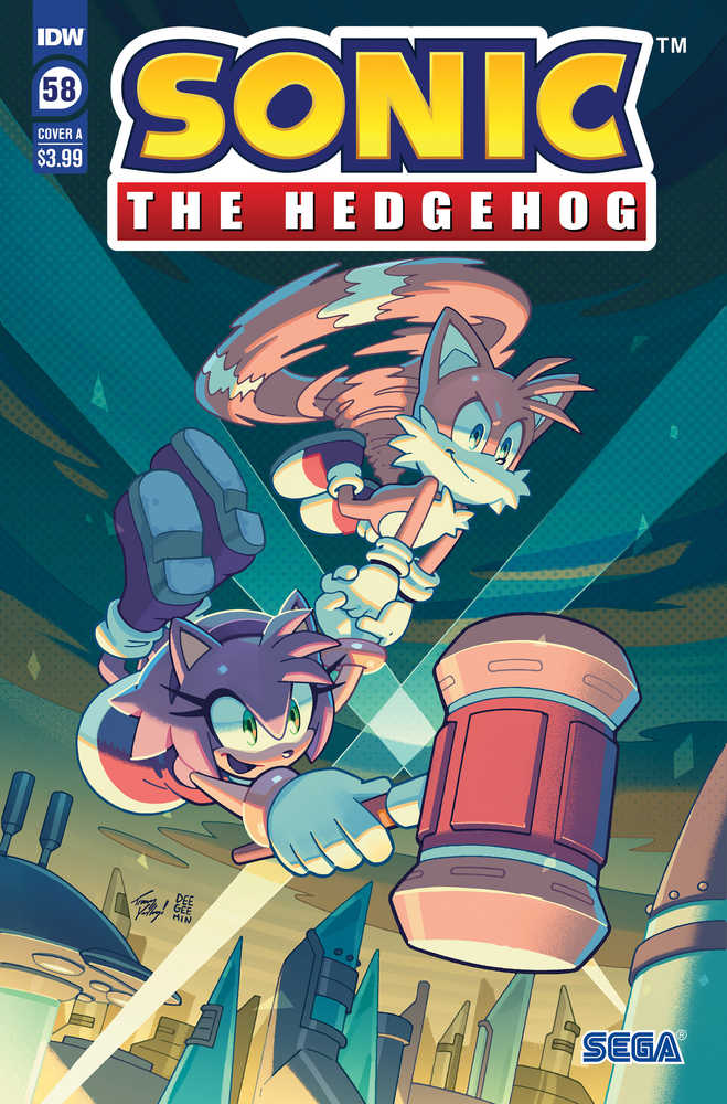 Sonic The Hedgehog #58 Cover A Yardley