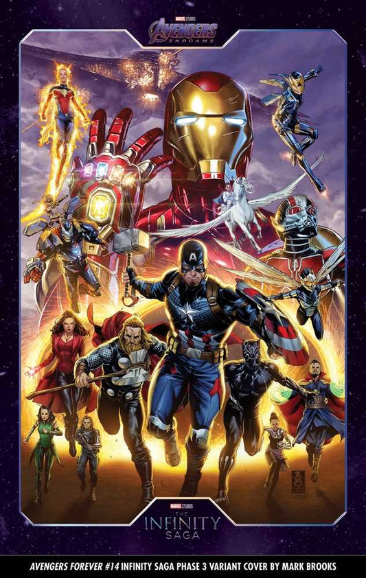 Avengers Forever #14 Brooks Infinity Saga Phase 3 Variant