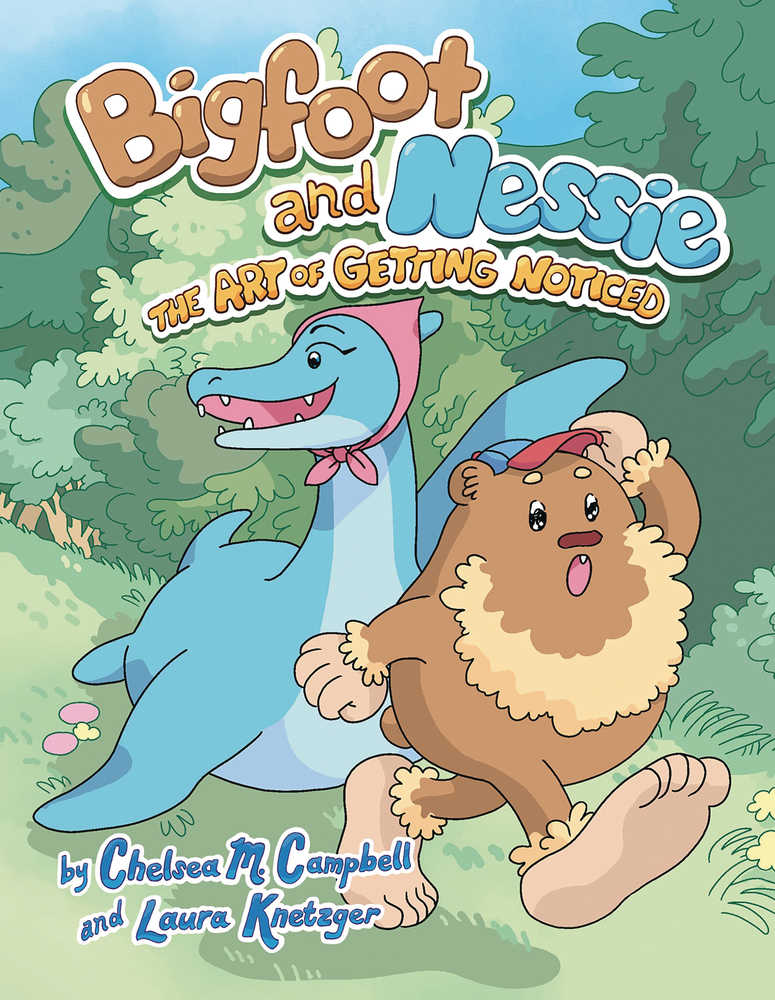 Bigfoot & Nessie Graphic Novel Volume 01 Art Of Getting Noticed