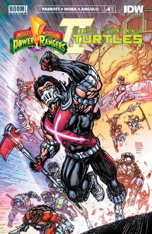 Mmpr Teenage Mutant Ninja Turtles II #4 (Of 5) Cover B Eastman & Williams II