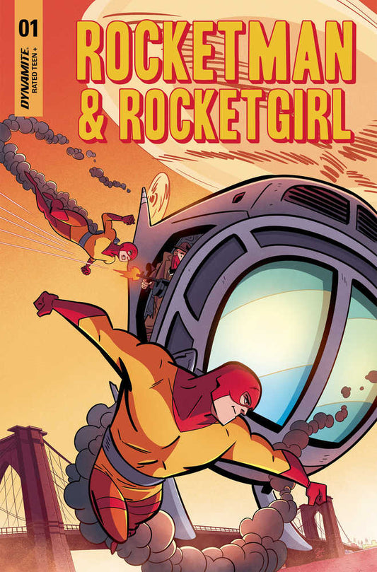 Rocketman & Rocketgirl One Shot Cover B Edgar