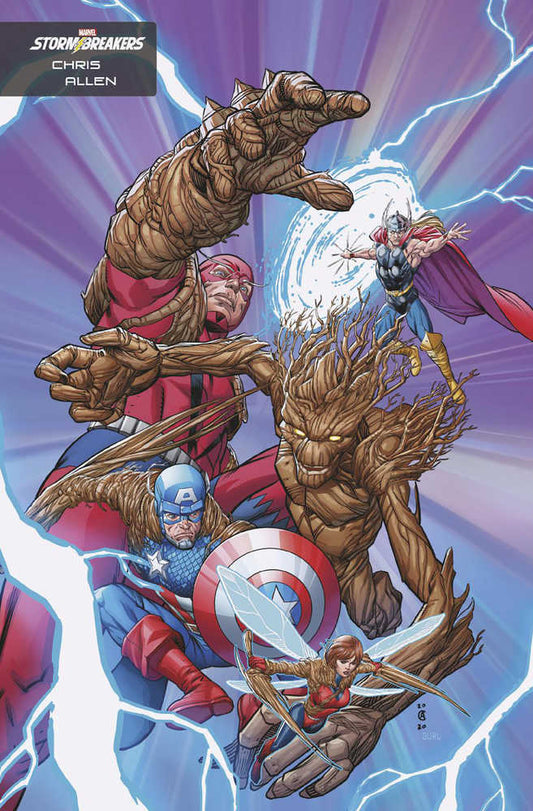Avengers War Across Time #4 Allen Stormbreakers Variant