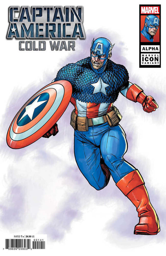 Captain America Cold War Alpha #1 Caselli Marvel Icon Variant