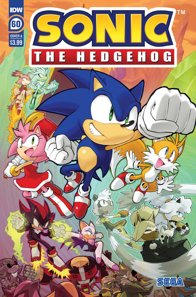 Sonic The Hedgehog #60 Cover A Hammerstrom