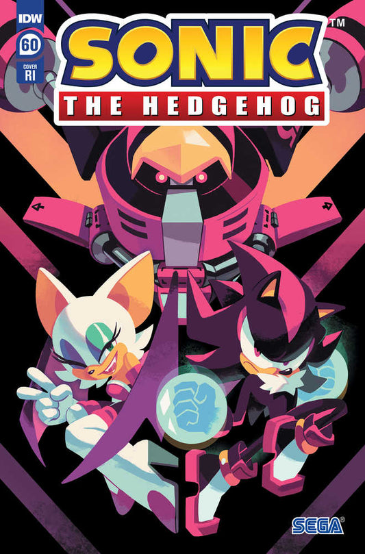 Sonic The Hedgehog #60 Cover C 10 Copy Variant Edition Fourdraine
