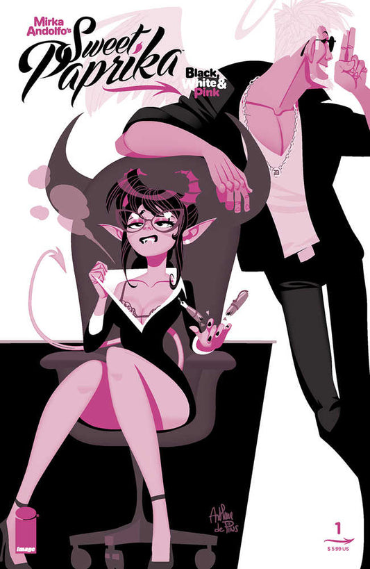Sweet Paprika Black White & Pink (One Shot) Cover D (Mature)
