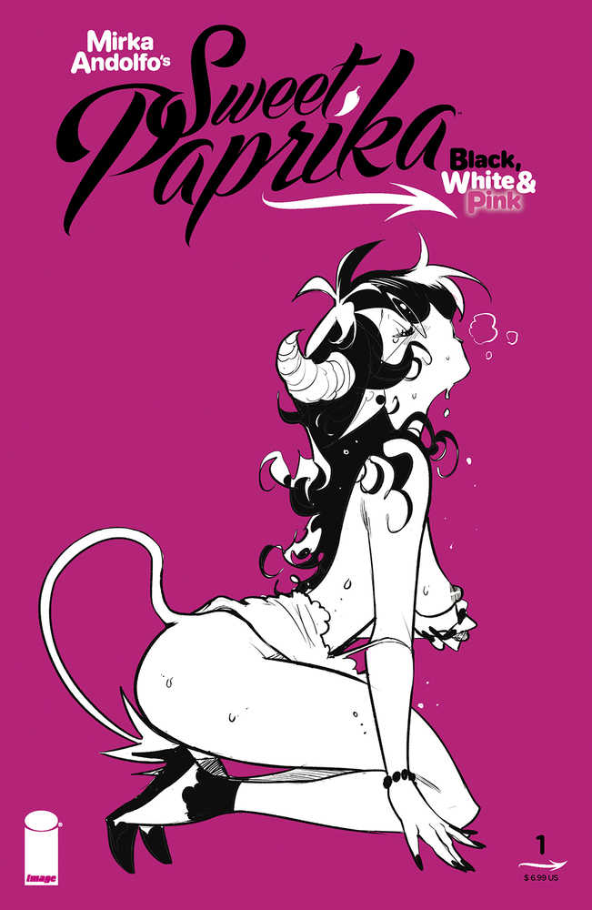 Sweet Paprika Black White & Pink (One Shot) Cover G (Mature)