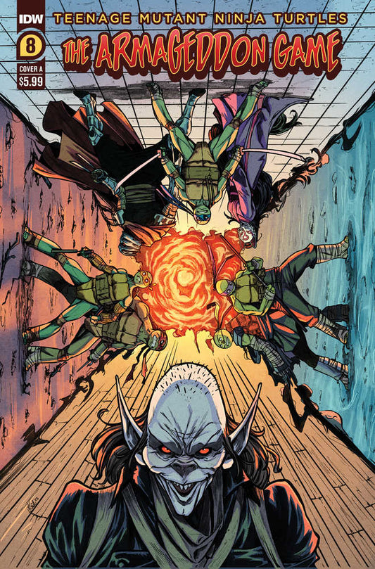 Teenage Mutant Ninja Turtles Armageddon Game #8 Cover A Federici