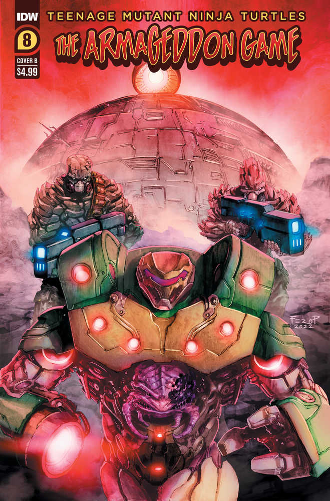 Teenage Mutant Ninja Turtles Armageddon Game #8 Cover B Pe