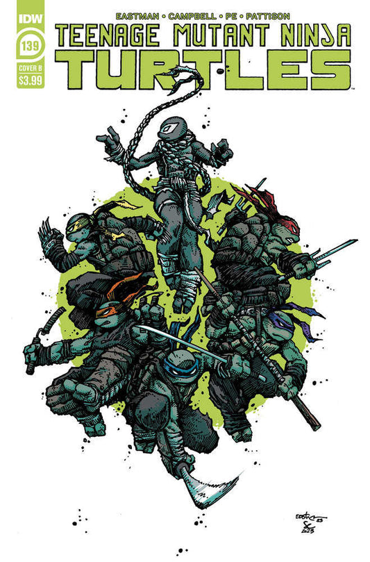 Teenage Mutant Ninja Turtles #139 Variant B (Eastman)