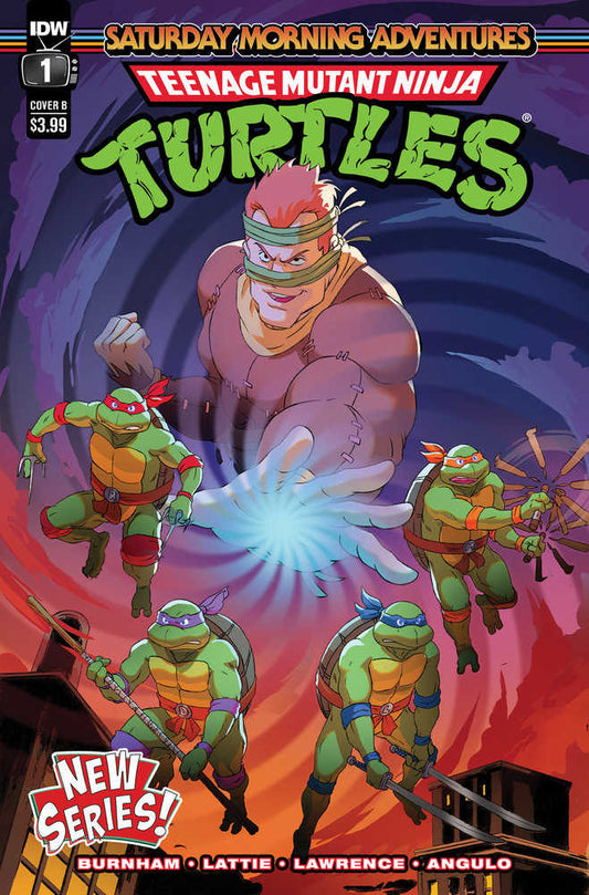 Teenage Mutant Ninja Turtles Saturday Morning Adventure Continued #1 Cover B Schoening