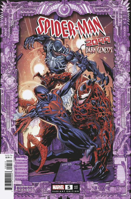 Spider-Man 2099 Dark Genesis #5 (Of 5) Lashley Frame Variant