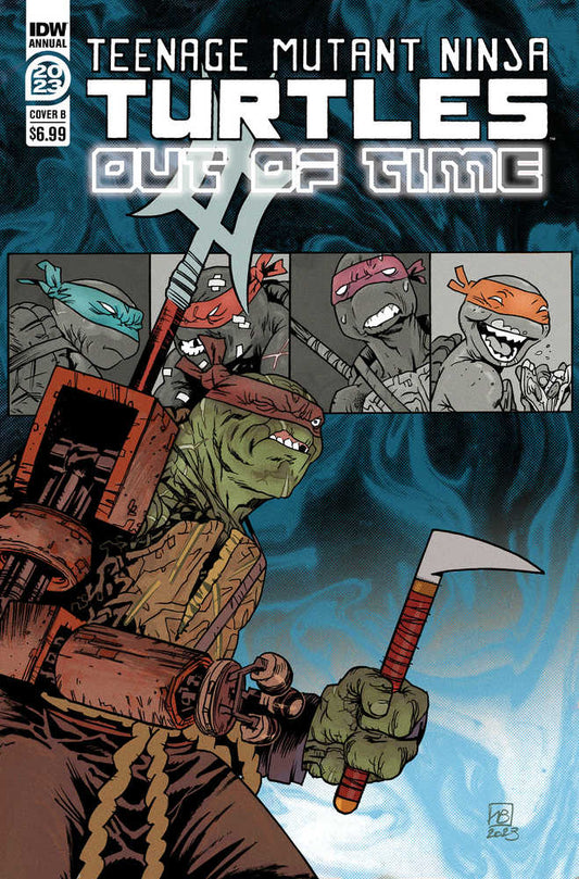 Teenage Mutant Ninja Turtles Annual 2023 Cover B Legostaev