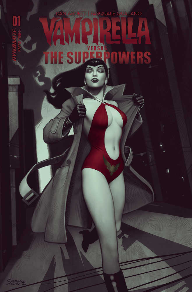 Vampirella vs Superpowers #1 Cover E Puebla