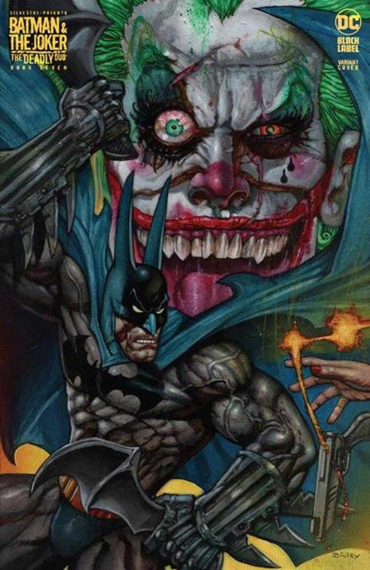 Batman & The Joker The Deadly Duo #7 (Of 7) Cover B Simon Bisley Batman & Joker Card Stock Variant (Mature)
