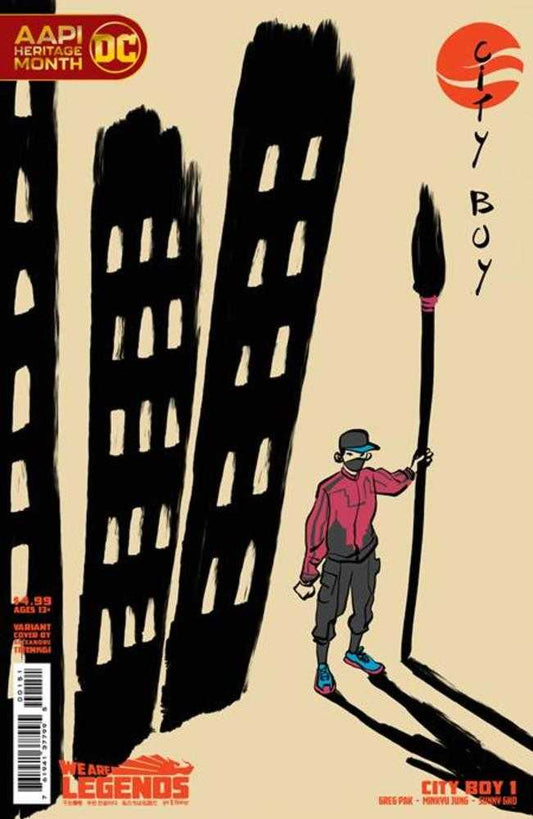 City Boy #1 (Of 6) Cover C Alexandre Tefenkgi Aapi Heritage Month Card Stock Variant