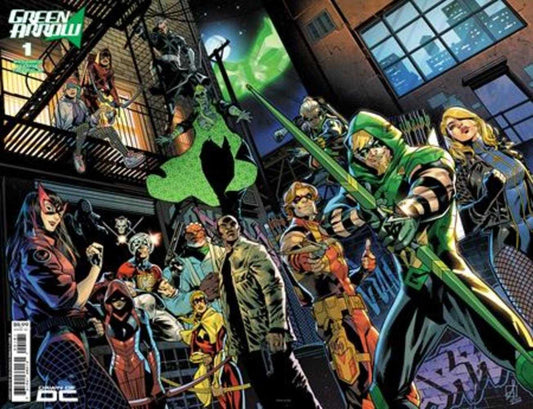 Green Arrow #1 (Of 6) Cover G Sean Izaakse Wraparound Foil Variant