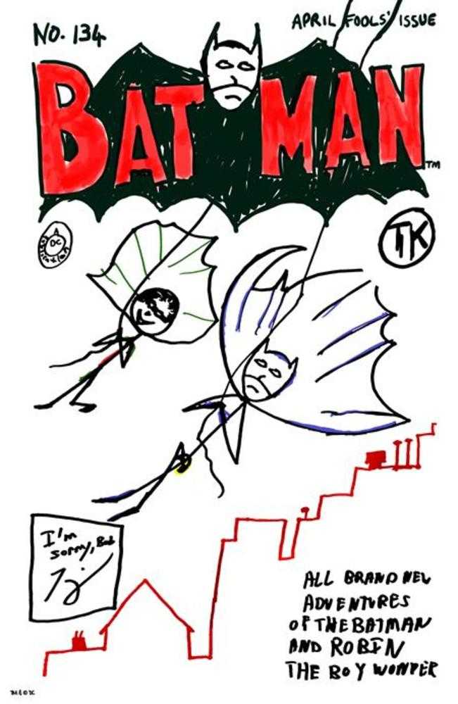 Batman #134 Cover F Tom King April Fools Card Stock Variant