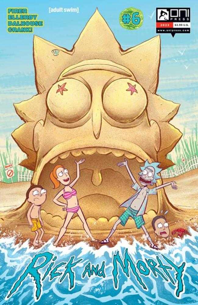 Rick And Morty #6 Cover B Fred C Stresing Variant (Mature)